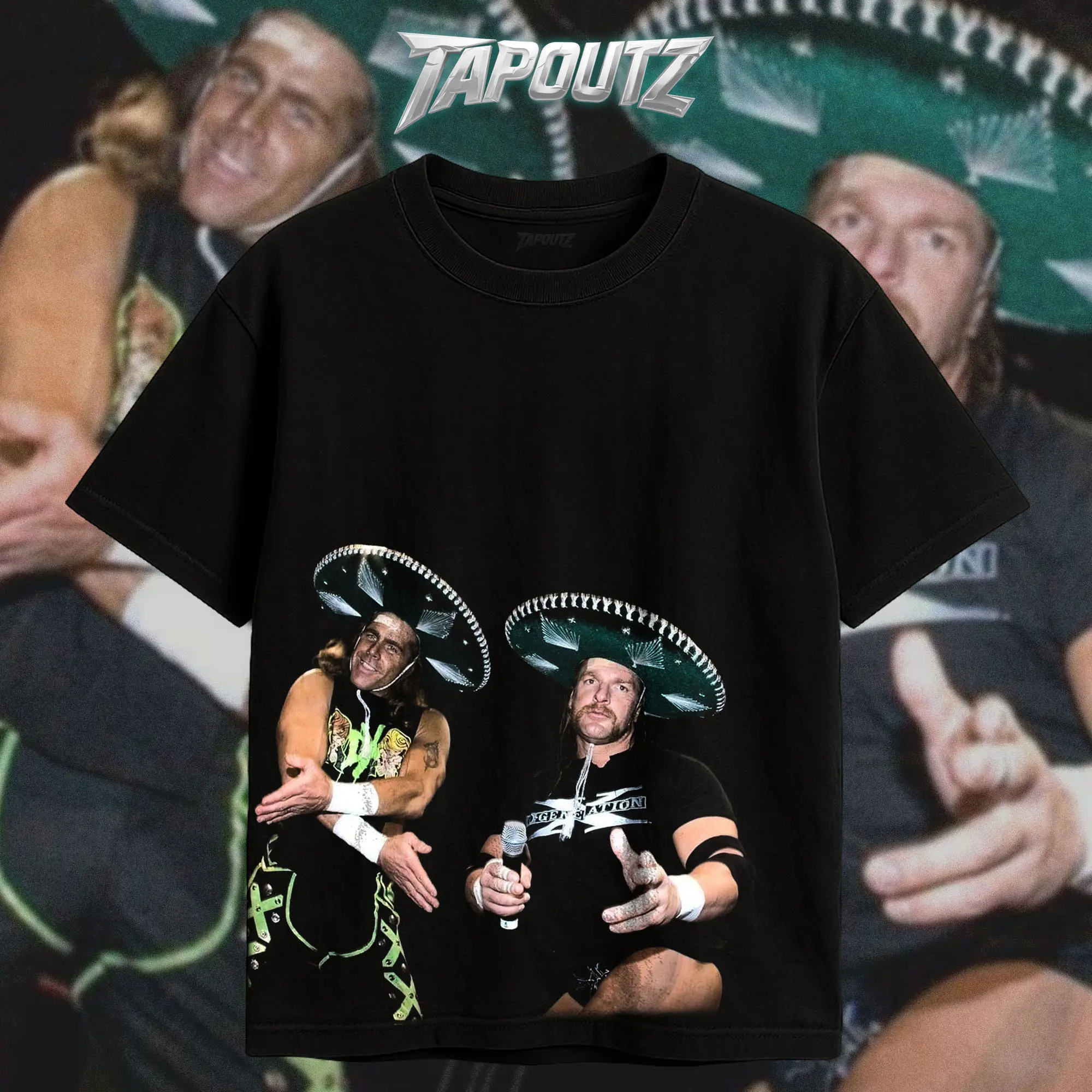 TAPOUTZ D-Generation X Iconic Heavy Cotton Unisex T-Shirt, Shawn