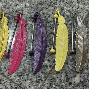 Beadable Feather Bookmarks on Live