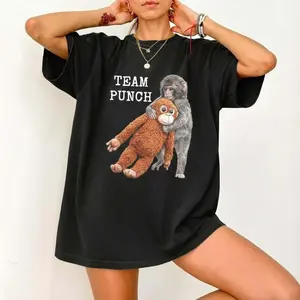 Team Punch Graphic T-Shirt, Baby Monkey Punch Shirt