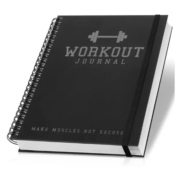 Ultimate Workout Journal - Complete Fitness Training Planner for Men and Women - Track PRs, Build Muscle & Dominate Your Workouts - Essential Gym Gear Accessories for Serious Weight Lifters
