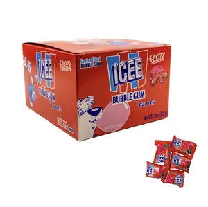 Canels ICEE Cherry Flavor Splash Bubble Gum 45 Pieces