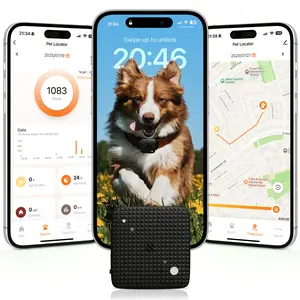 LaView TR7 GPS Tracker for Pets, Real-Time Tracking with Virtual Fence Alerts,  Long-Lasting Battery, Easy Collar Mount