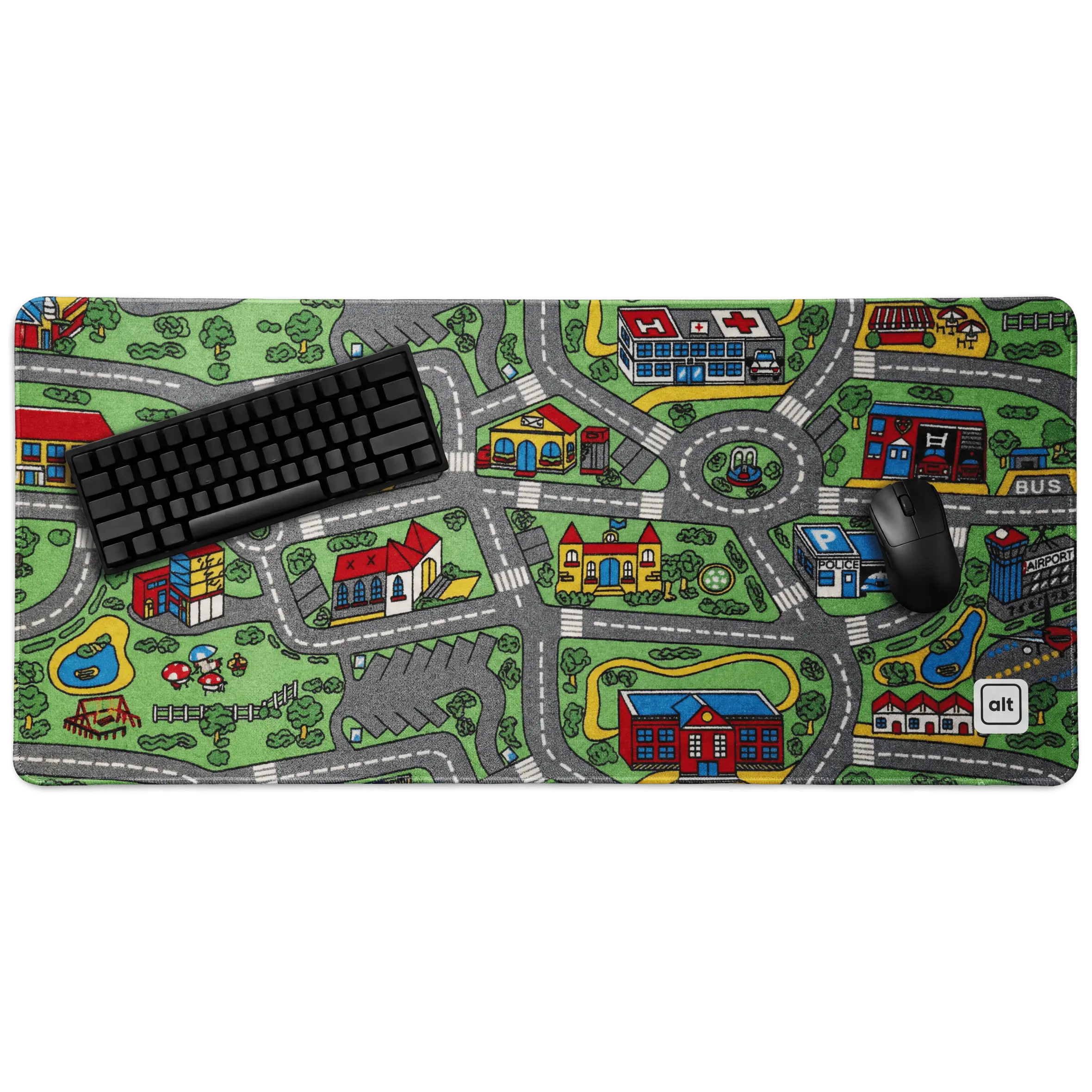 Retro Cars Mat Mousepad Retro Cars Mat Mousepad