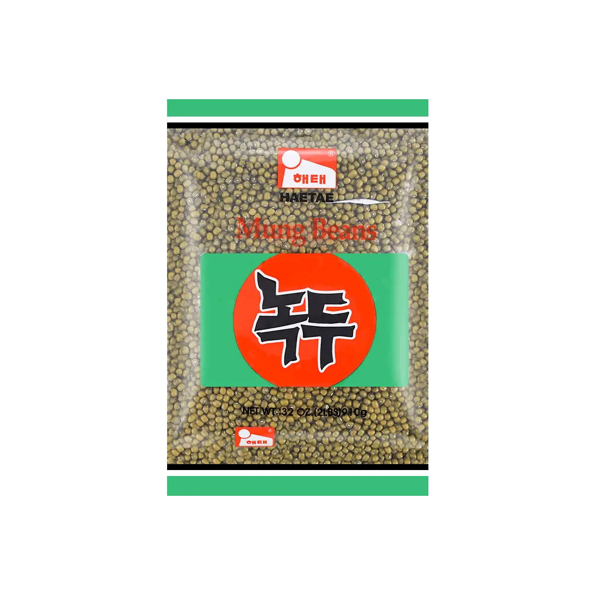 HAITAI Korean Mung Bean Porridge Mix 910g - Authentic Sweet Red Bean Dessert for Summer Festivals & Holidays