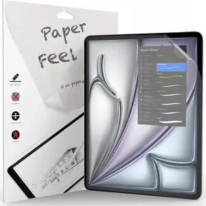 1Pcs Paper Feel Like Screen Protector Tablet Protector For ipad Air 11 Pro 13 2024 10th 9th Generation 8 7 6 Air 5 4 Pro 11 12.9 10.5 M5 No Glass
