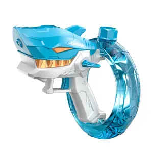 Electric Water Gun with LED Light, Automatic Squirter, Dazzling Outdoor Playtoy for Boys & Girls, Ideal Summer Accessory