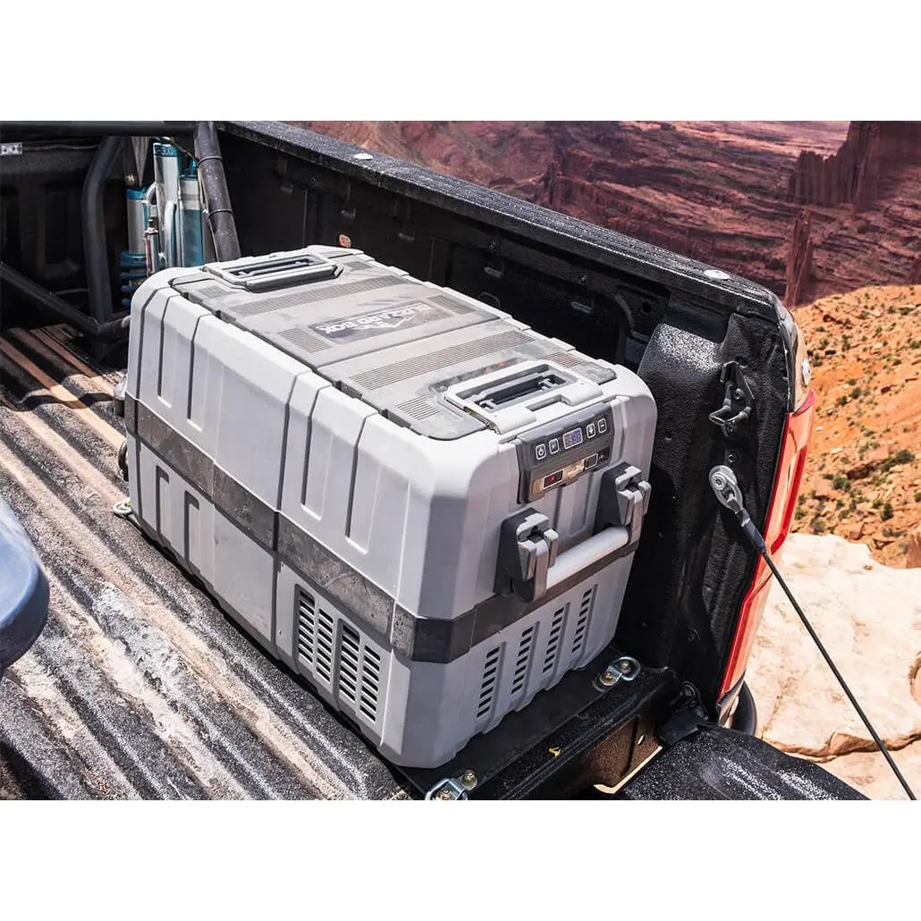 Portable Electric Cooler 56QT / 53L, Foam-Insulated Iceless Compressor Fridge with USB Charging, Reaches to 0°F for Outdoor Camping, Camping Equipment, Ice-Free Cooling