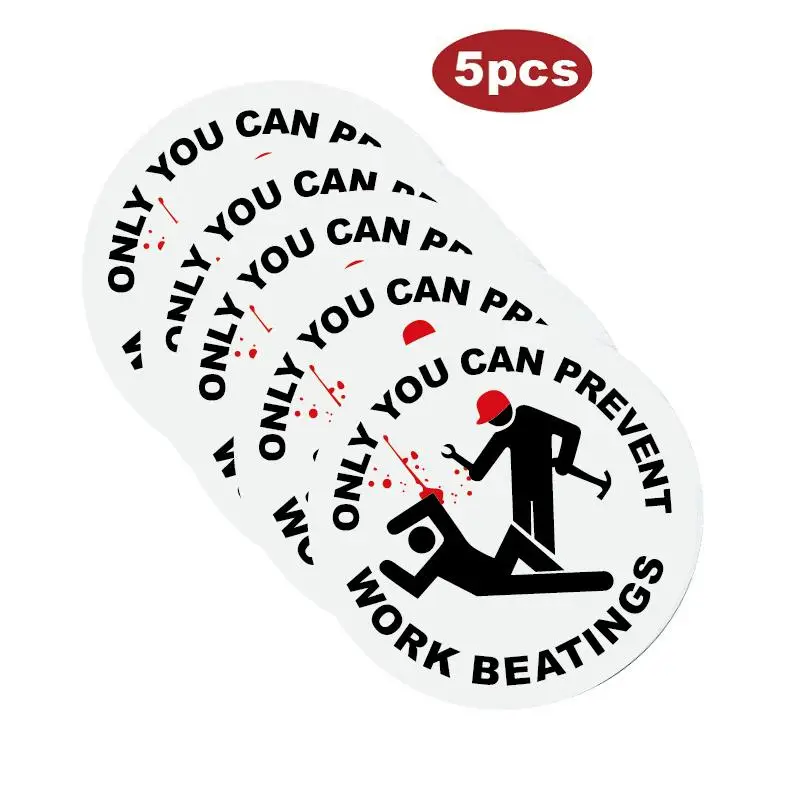 Letter Pattern Sticker, 5pcs/set Creative Self Adhesive Sticker, Decor Sticker for Gift Greeting Card Water Bottle Laptop Phone