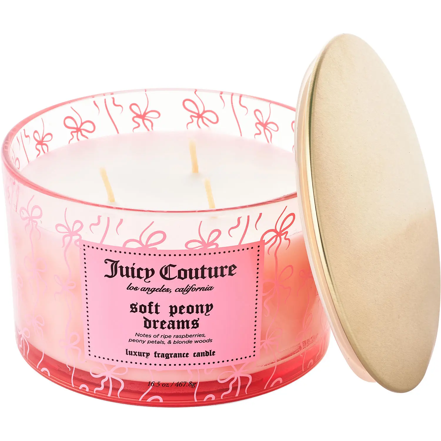 Juicy Couture Soft Peony Dreams By Juicy Couture Candle For Unisex