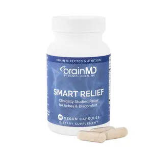 Smart Relief Dietary Supplement by Doctor Amen | Clinically Studied for Aches & Discomfort