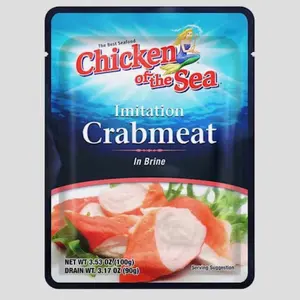 Chicken of the Sea Imitation Crab Meat in Brine 3.53 Ounce - Instant Food