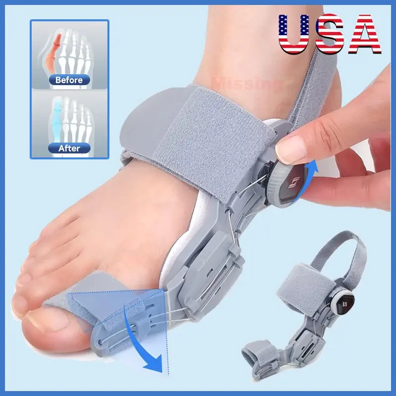 [HIGH END] Treatmedy Bunion Fix Toe Valgus Corrector Orthosis Adjustable Women Men Splints Healthcare Support