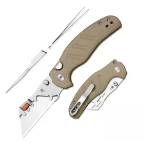 Kizer Sheepdog C01C Uti 2 5Cr15MoV G10 V3488.29JNA2, Multi Function EDC Tool with Accessories