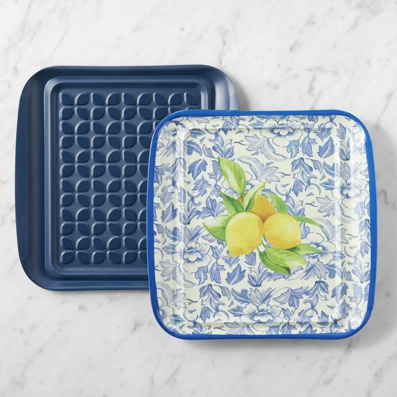 Lemon Grill Prep Trays, Set of 4
