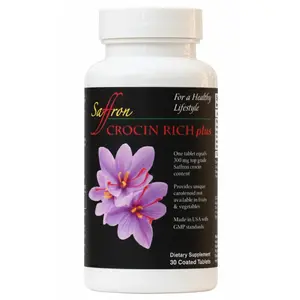 Crocin Supplement for Brain, Mood & Mental Clarity | CROCIN RICH Plus (30 Tablets)