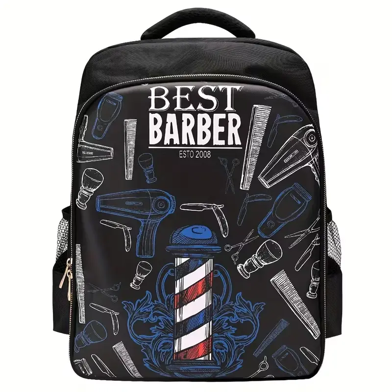 New Haircut Tool Storage Bag, Large Capacity Haircut Supplies Bag Storage Bag, Used for Haircuts And Supplies, Portable Hairstylist Haircut Tool Backpack, Travel Barber Shop Tool Bag