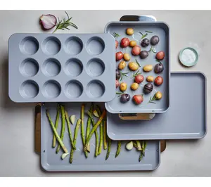 Caraway Home 5p c Non-Toxic Ceramic Nonstick Bakeware Set