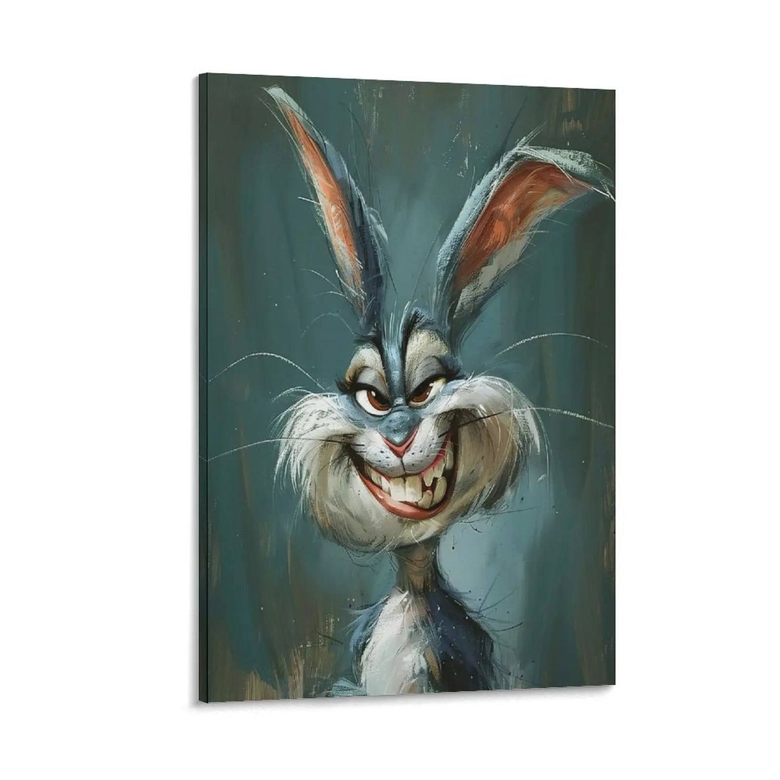 Fix This Droll Animals Poster on The Walls Beside The Playroom's Play - Dentist Kit. It Eases Any Dental - Playtime Jitters. Canvas Poster Bedroom Decor Sports Landscape Office Room Decor Gift Frames Ornaments