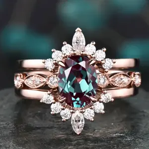 3pcs Fashion Rings for Women, Stylish Wedding Engagement Ring Set - A Beautiful, Elegant, and Timeless Gift for Your Loved One on Special Occasions