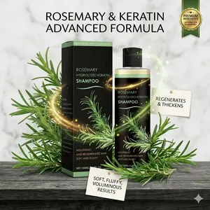 Rosemary Shampoo Daily Cleansing, Scalp Moisturizing, and Hair Nourishment A Smoothing, Hydrating Shampoo for Natural Luster