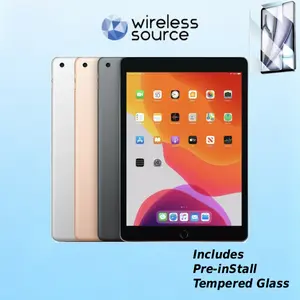 Refurbished Apple iPad 8th Gen (WiFi) A2428 Excellent Condition with Tempered Glass Screen Protector & 1 Year Warranty