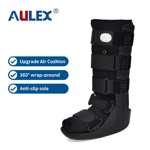 Aulexmed Air Walking Boot [SpringGlowUp] Long & Short Air Cam Walker for Fracture Support and Ankle Stabilizer - Patellar Knee Brace
