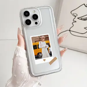 Custom Photo Phone Case – Please Send Image After Purchase.Customizable with Your Own Image, Suitable for Apple 16/15/14/13/12/11/7/8 Plus/XS/XS Max, Large-Hole Soft Case, Drop-Proof, Ideal for Daily Use and Holiday Gifting