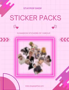 Mystery Idol Group Stickers