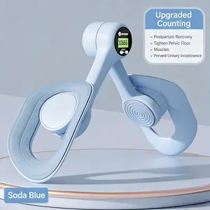 Arisic Thigh Exerciser Home Gym Portable Pelvic Floor Trainer for Women Toning Postpartum Recovery Butt Lifting Tummy Control Non-Slip TPE Surface Unisex Design Ideal Gift