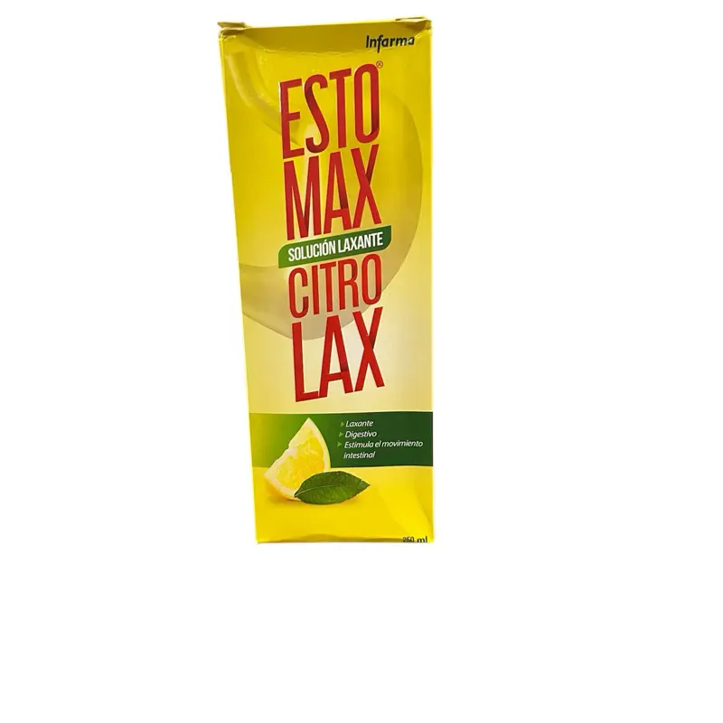 Citrolax Stomach Relief Lemon Syrup Jarabe que ayuda al estomago