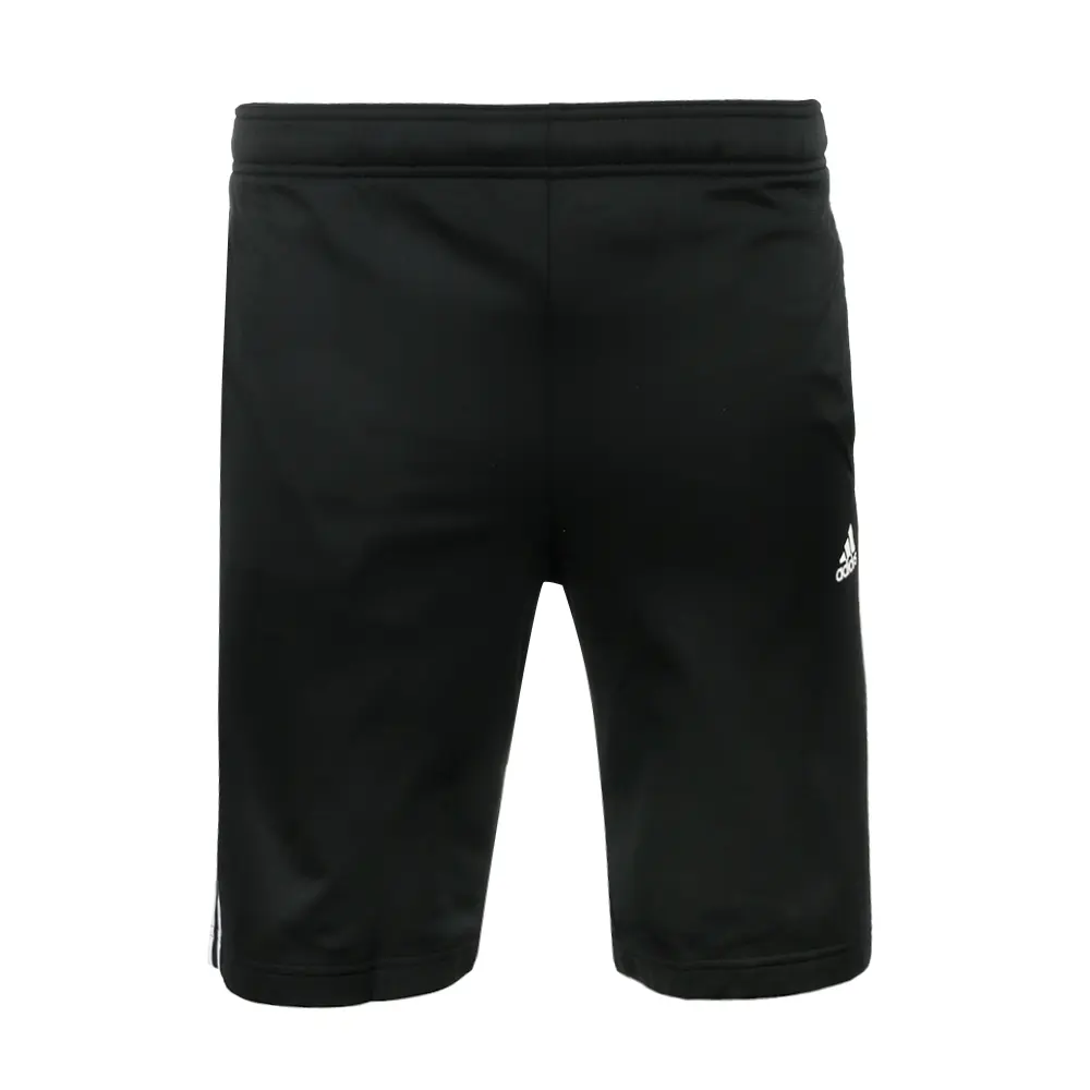 adidas Mens Essentials Warm-Up 3-Stripes Shorts Casual Bottoms Casual Drawstring - Black