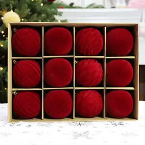 Christmas Decoration Balls, Christmas Tree Ornaments, Grid Painted Transparent Decorative Balls, Festive Holiday Accessories