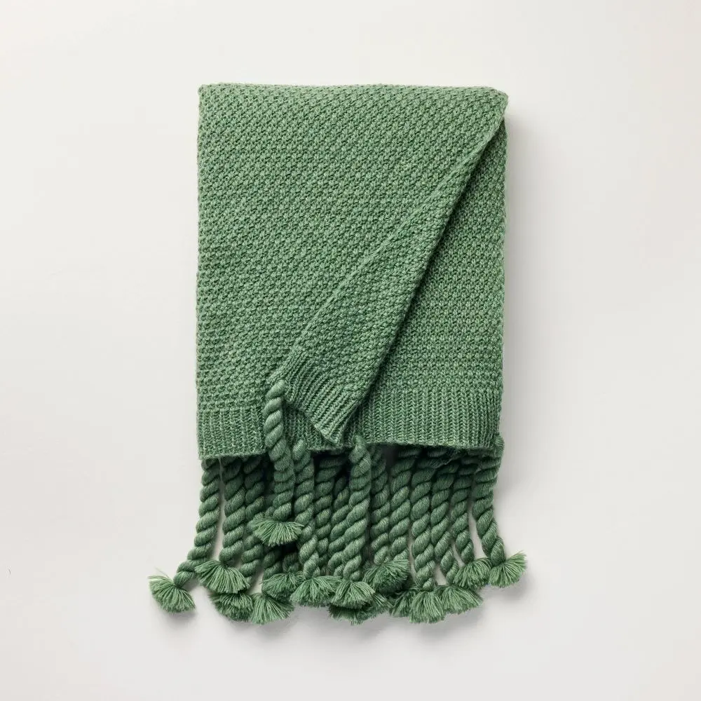 Knit Throw Blanket - Hearth & Hand with Magnolia