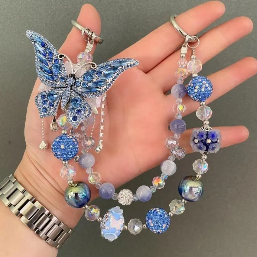 3-Piece Vintage Keychain & Bag Charm Set for Women, Heavy-Duty Assorted Accessories for Purses and Phones - Ideal Christmas Gift, Keychain Accessories