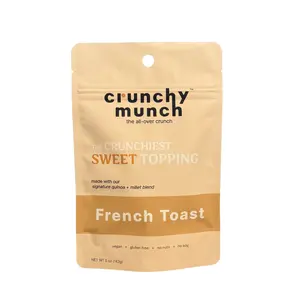 Crunchy Munch French Toast Quinoa Crunch – Sweet Cinnamon Crunch Topping (Healthy Snack & Yogurt Topper)