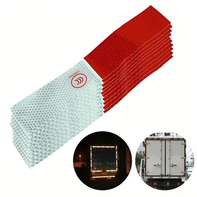 Car and truck seat belt warning night lights, trailer stickers, Automotive Reflective Sticker