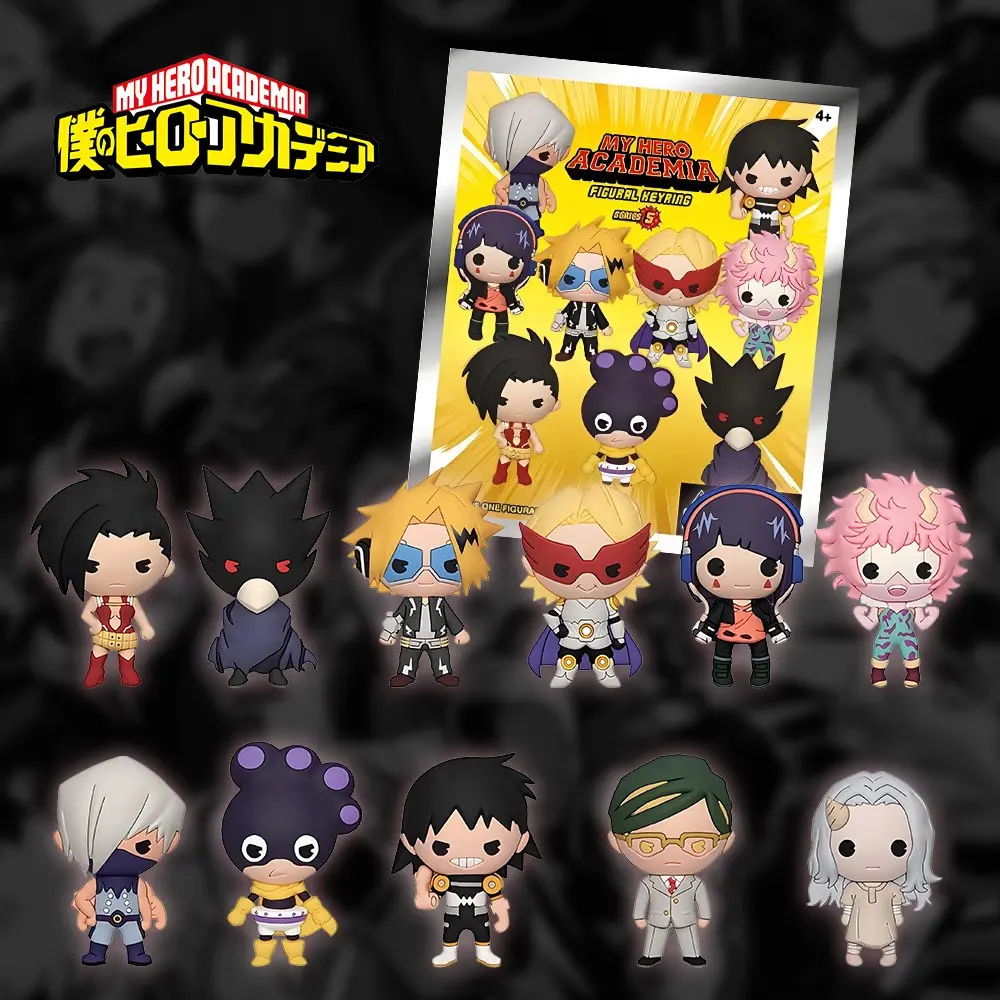 My Hero Academia Officially Licensed Blind Box 3D Figurine, Collectible Figures, Bag Clip Charms, Momo Yaoyorozu, Fumikage Tokoyami, Anime Figure Keychain, Anime Collectibles, Collectible Items, Collectible For Fans