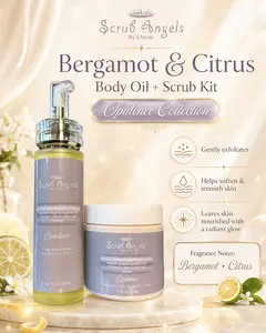 HydraSilk Bergamot and Citrus Body Bundle - Opulence (Unisex) Collection