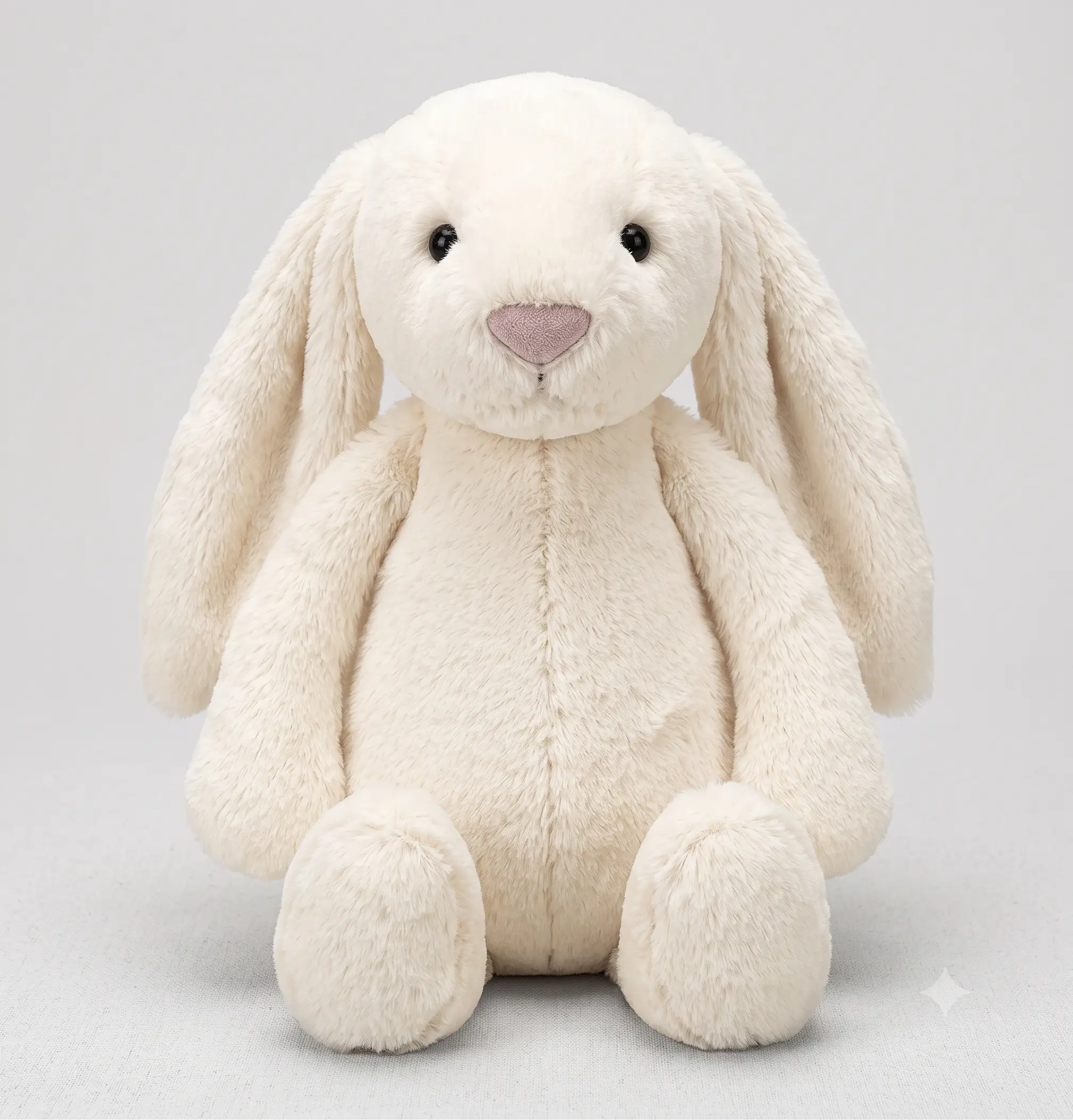 Jellycat Bashful Cream Bunny – A soft, fluffy, floppy-eared plush rabbit, perfect as a gift for friends and loved ones.