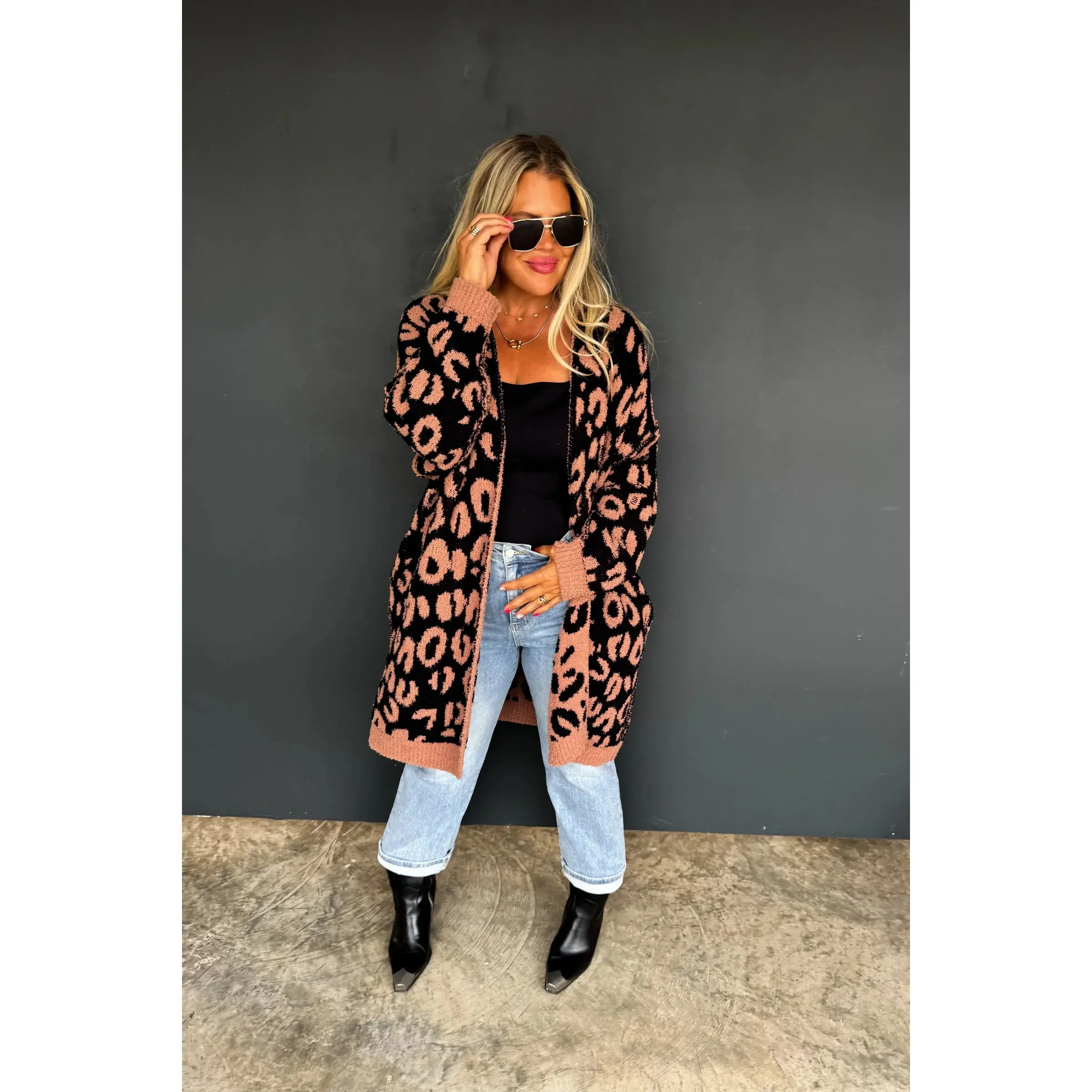 PREORDER: Cheetah Cloud Cardigan