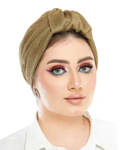 Turban Head Wraps for Women Large Size| Pre-Tied Instant Bonnet - African Turban for Women - Top Knotted Turban 100% Egyptian Cotton | Chemo Cap