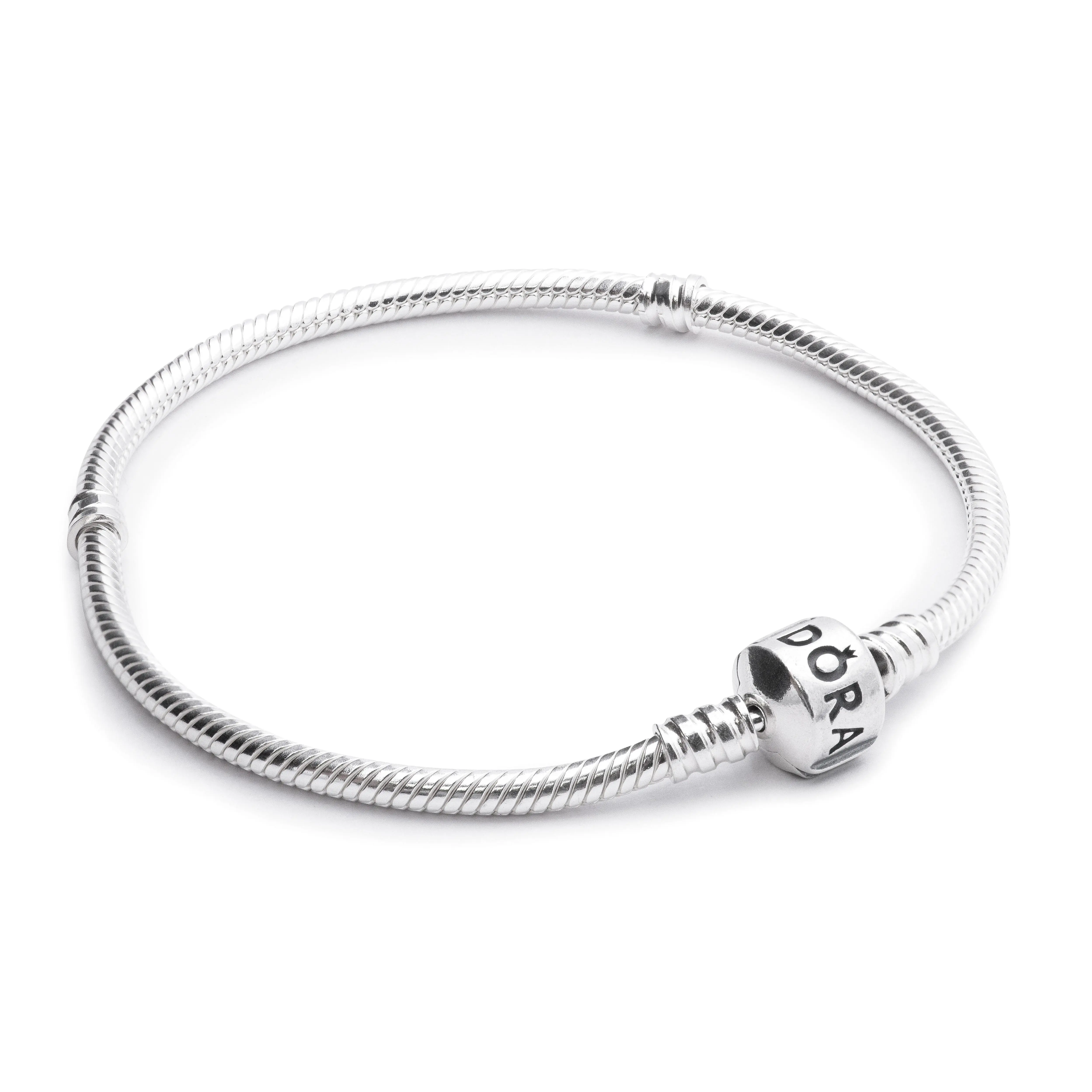 Pandora Moments Snake Chain Bracelet 590702hV-17