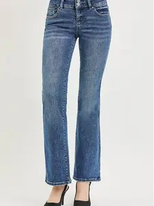RISEN Tummy Control Low Rise Bootcut Jeans