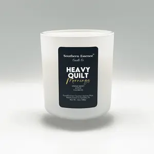 Heavy Quilt Mornings Candle | Coco Apricot Wood Wick