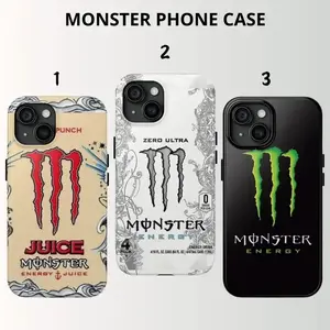Monster Energy Drink Phone case, Drink Soda Tough Case Durable Cover for iPhone 11-17