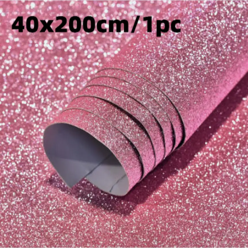 Sparkle Sand Frosted Shimmer Wallpaper, One Roll Value Pack 40x200cm, Self-Adhesive Wide Roll Furniture Decor, Instant Shine Premium Look.