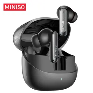 MINISO MS106 TWS Design Earbuds, True Wireless In-Ear Bluetooth Headphones, Bluetooth 6.0, Noise Cancellation, HD Calling, Suitable for Sports, Entertainment, Travel, and Commuting, Noise Canceling TWS, Light Weight Earbuds. #GLOBAL PICKS