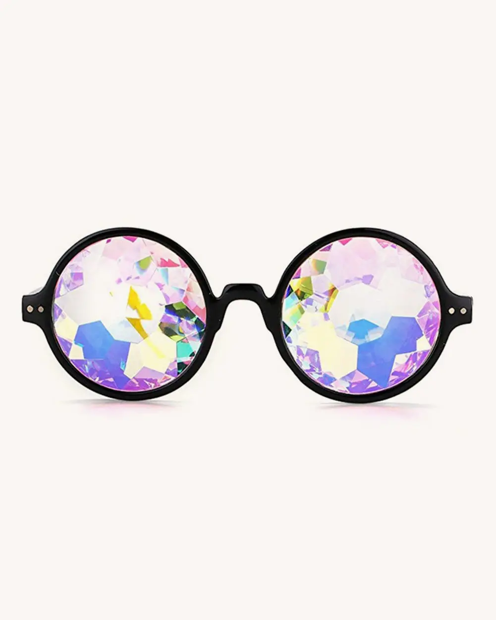 Brain Blast Kaleidoscope Glasses, Festive Party Masks & Accessories with Light Effects for Home Parties