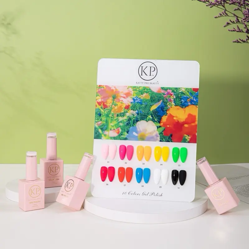 Neon COLLECTION 10 pcs gel  for nails