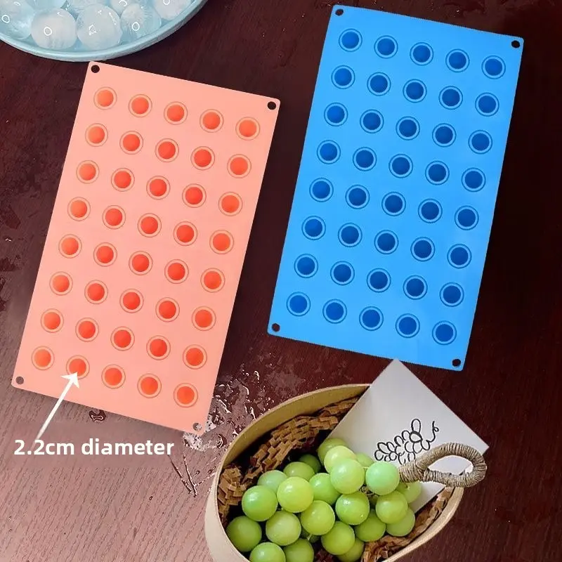 Handmade Grape Cluster Jelly Shape Silicone Soap Tray Mold - Food-Grade, 6x10 In, High Reusability, Anti-Stick, Easy Demold, Multiple Cavity, for Crafts, Aromatherapy Wax Creation, Indoor Recreation Supplies, Silicone Molds For Crafts